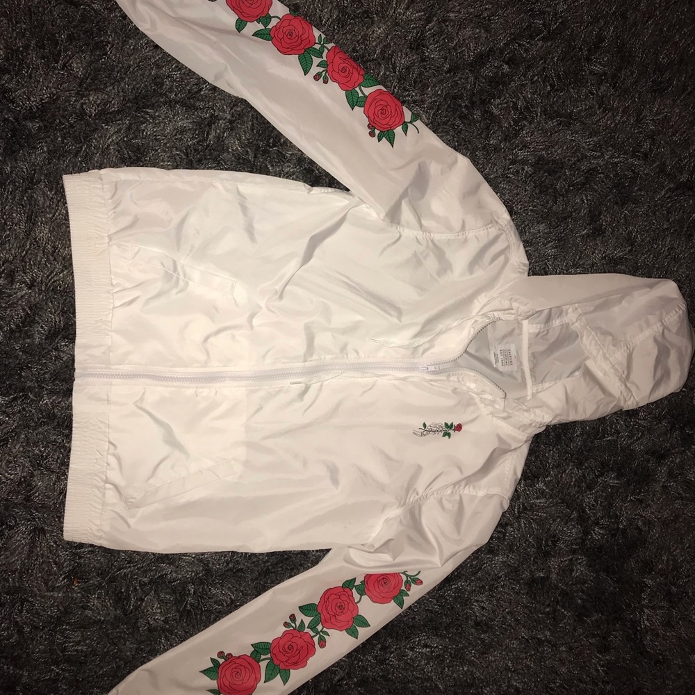 Empyre Keana Rose white windbreaker